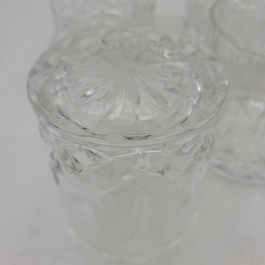 5 crystal glasses (LIND)