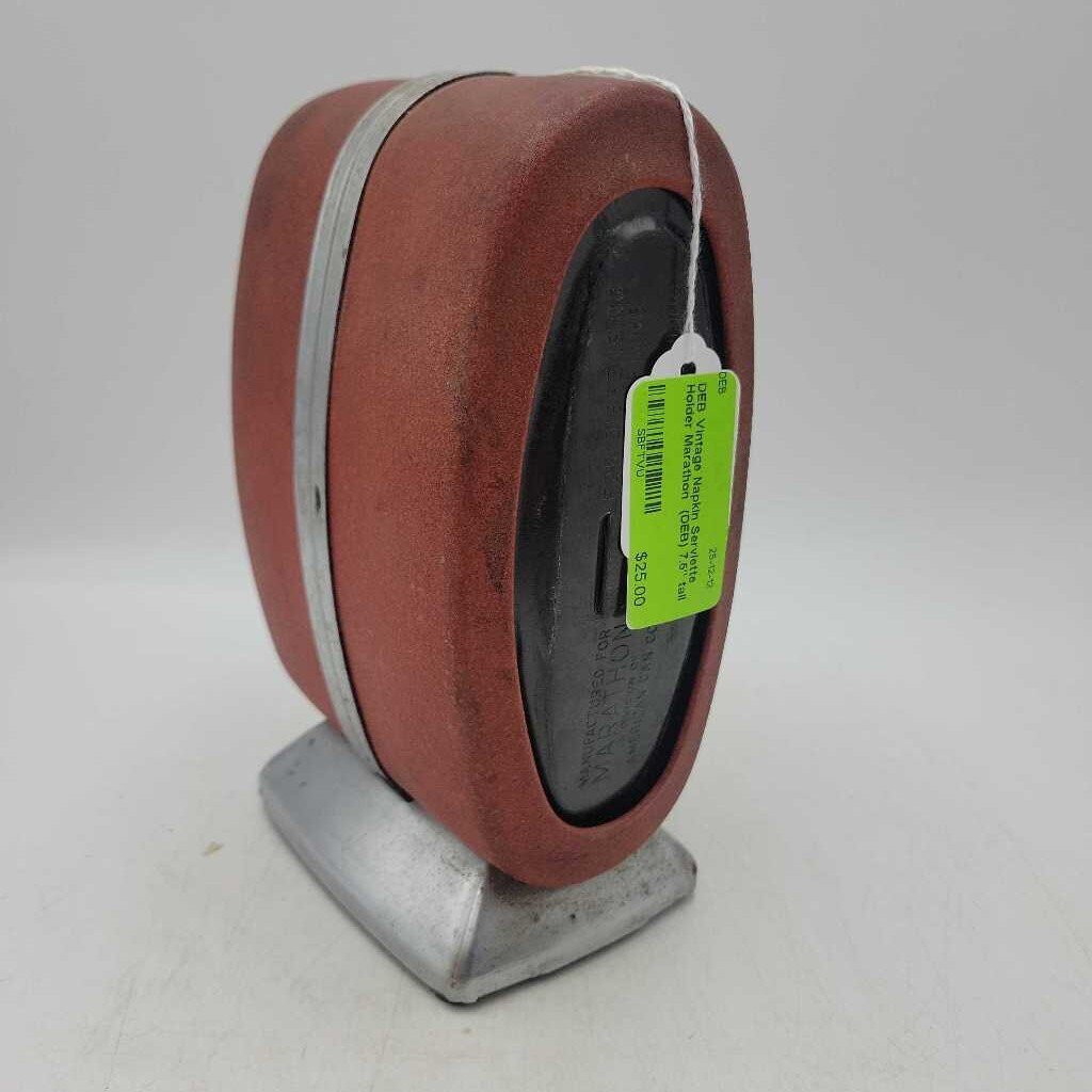Vintage Napkin Serviette Holder Marathon (DEB)