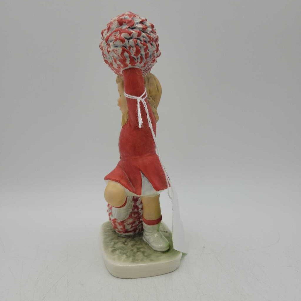 Vintage Goebel Cheerleader figure (RHA)
