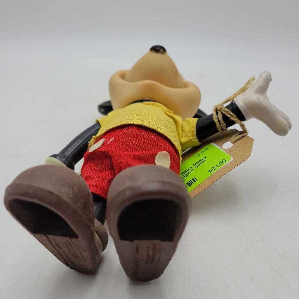 Vintage 1960's Mickey Mouse with Original Outfit (TWS)