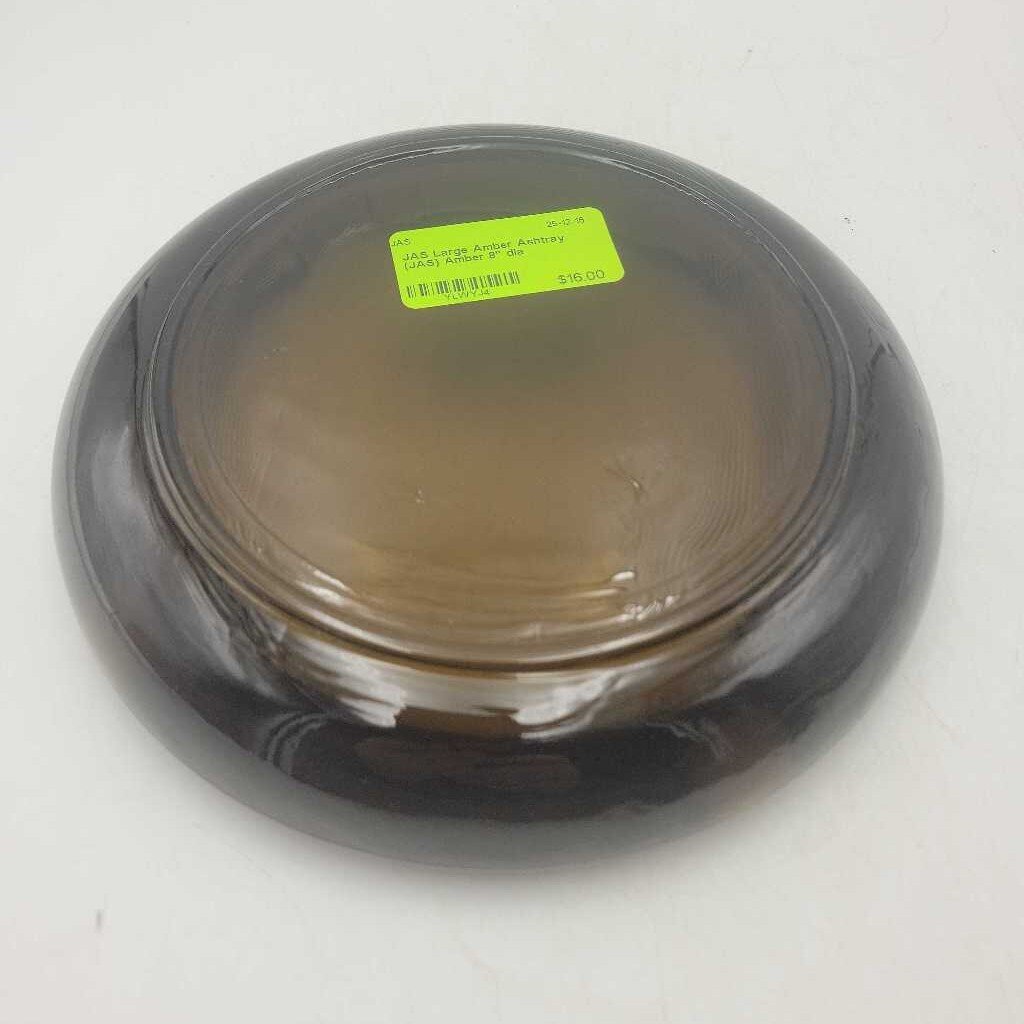 Large Amber Ashtray (JAS)