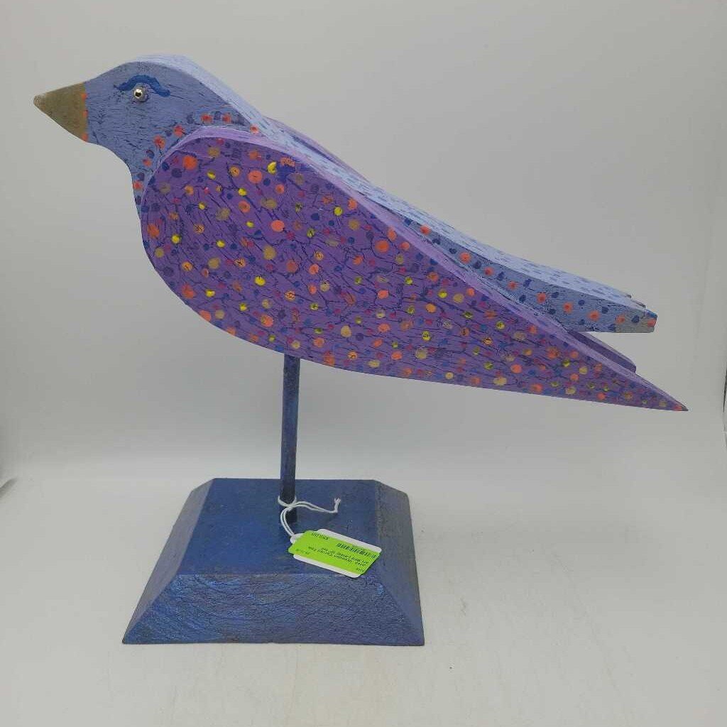 Wooden Carved Folk art Bird (JH49)