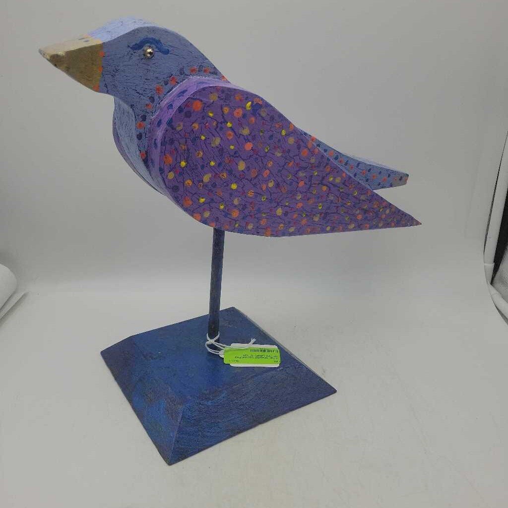 Wooden Carved Folk art Bird (JH49)