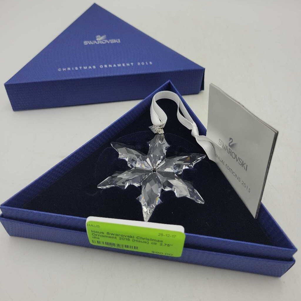 Swarovski Christmas Ornament 2015 (Haus)