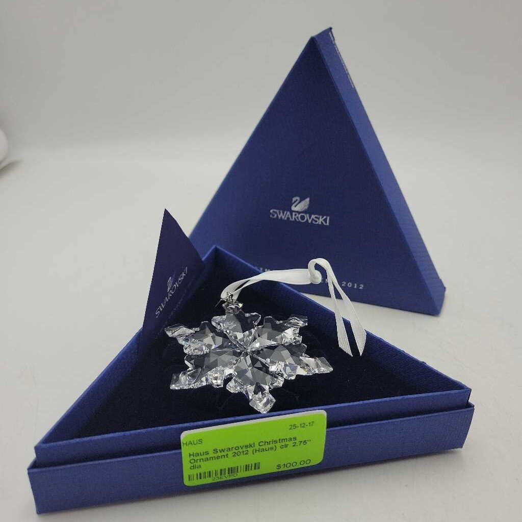 Swarovski Christmas Ornament 2012 (Haus)
