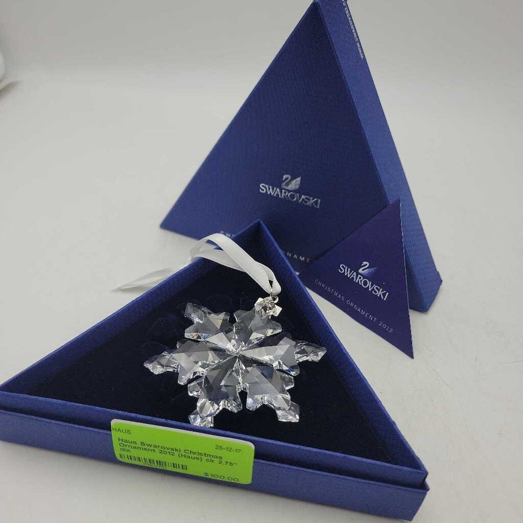 Swarovski Christmas Ornament 2012 (Haus)
