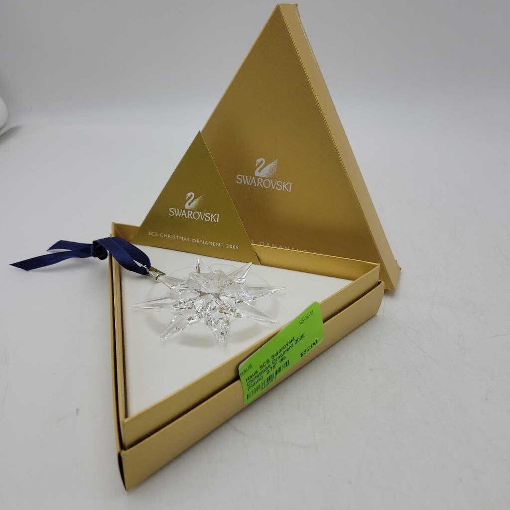 SCS Swarovski Christmas Ornament 2009 (Haus)