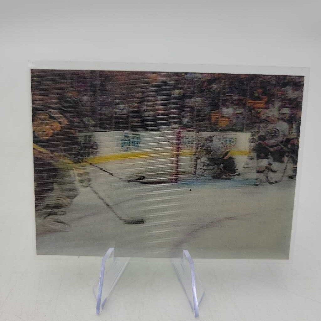 Mario Lemieux 1996 /97 Ice Breaker Macdonald hockey card # 21 (JAS)