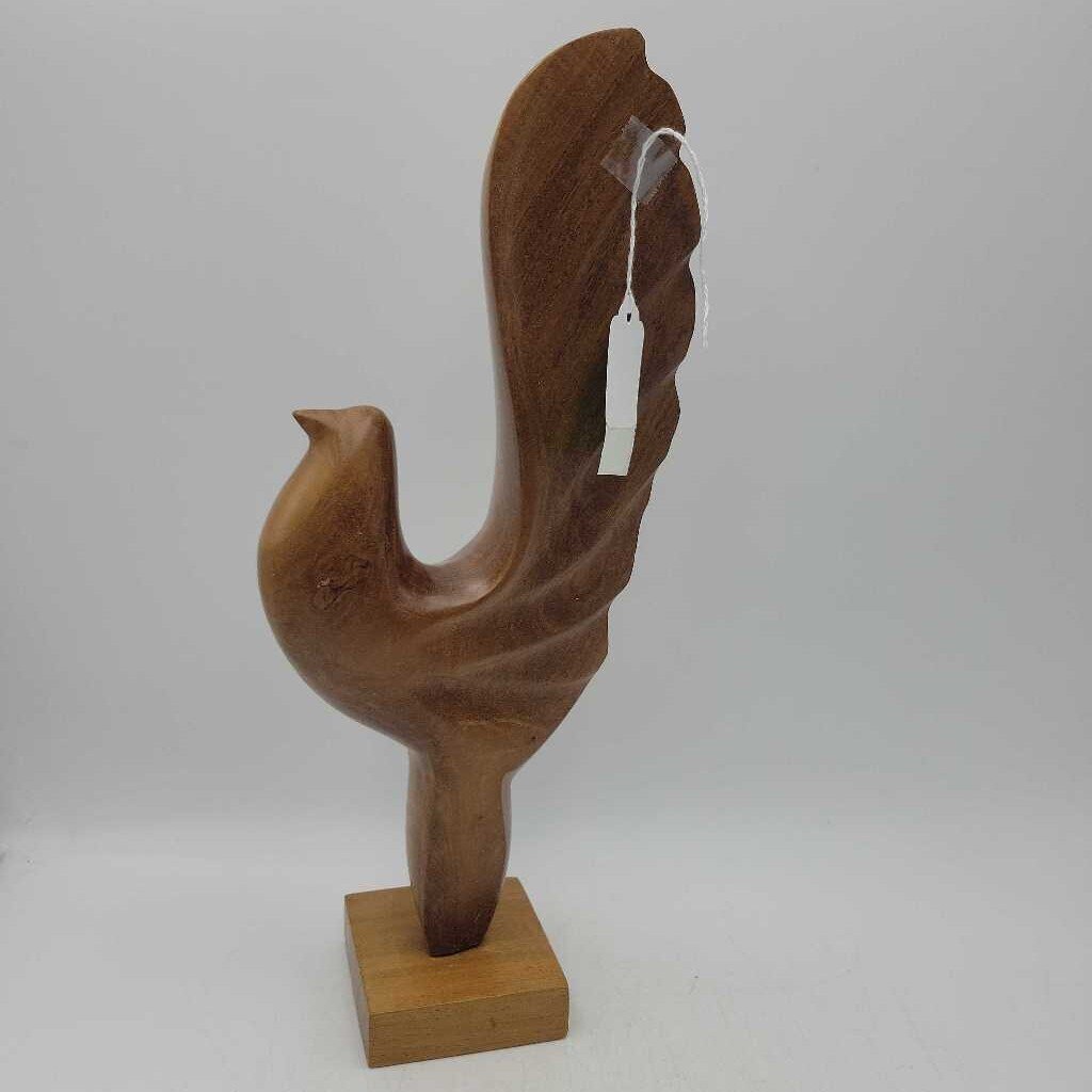 Handmade Wooden Carving Rooster (DEB)