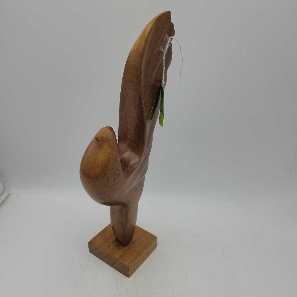 Handmade Wooden Carving Rooster (DEB)