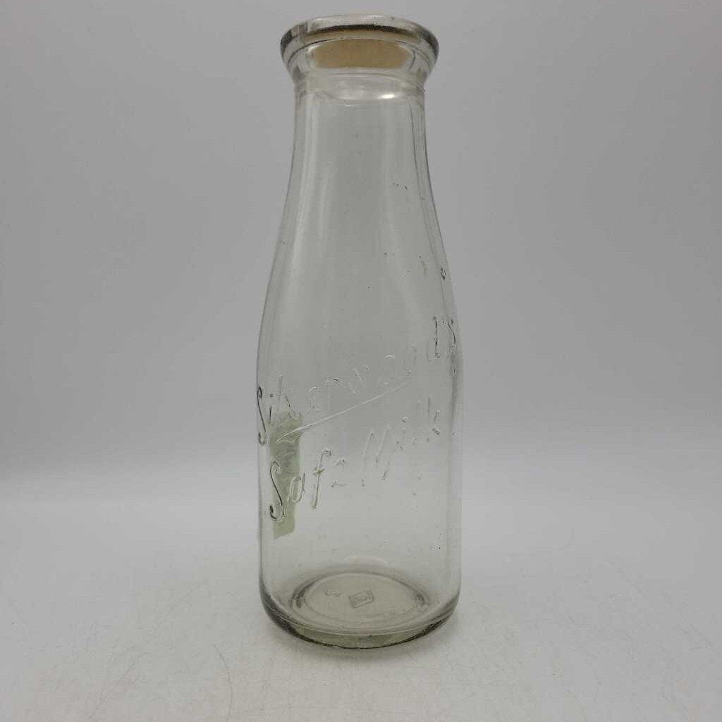Silverwood's Safe Milk Bottle with lid (JAS)