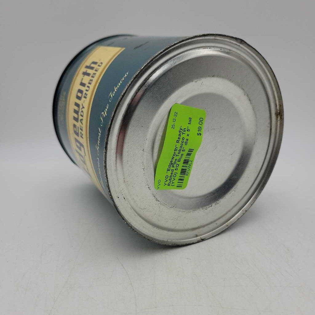 "Edgeworth" Ready-Rubbed Pipe Tobacco Tin (YVO) 512