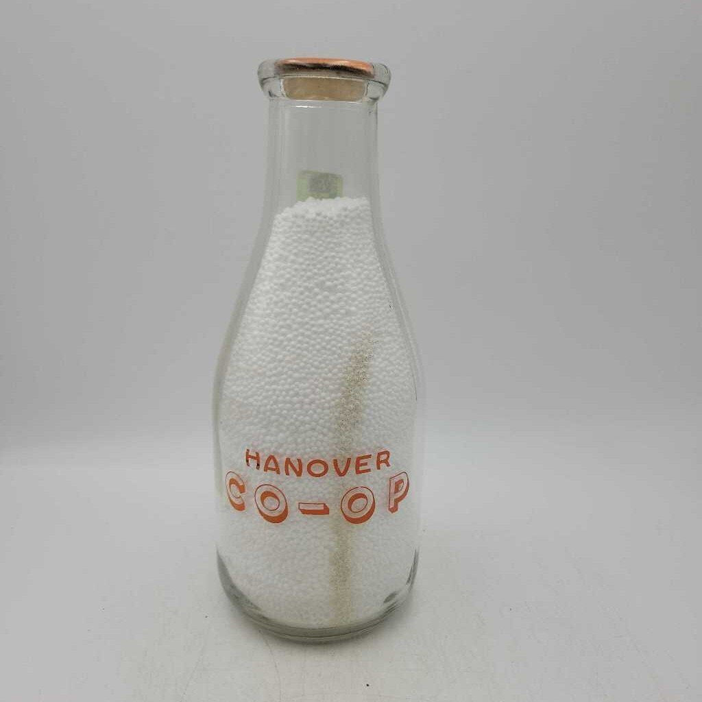 Hanover Co-Op Quart Milk Bottle