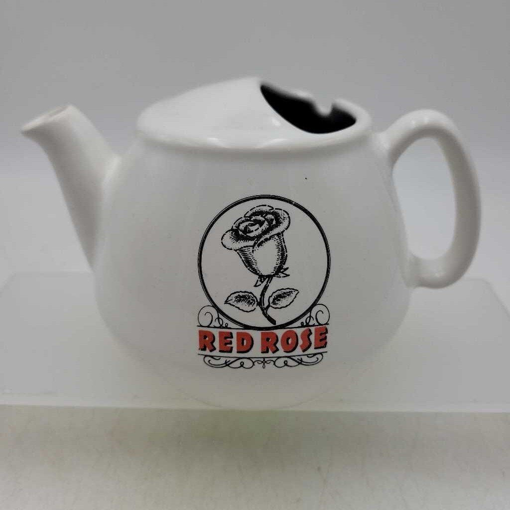 Red Rose Tea Pot (DR)