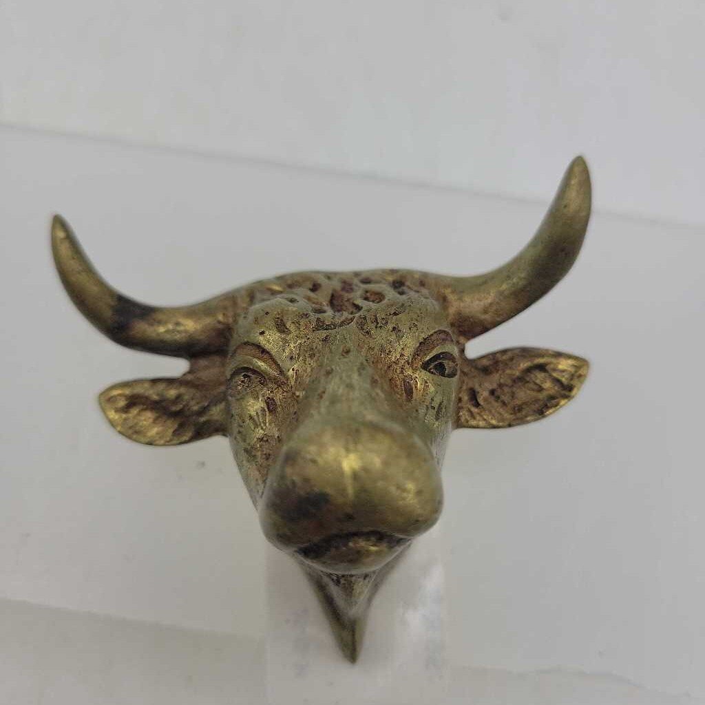 Brass Steer Head (DR)