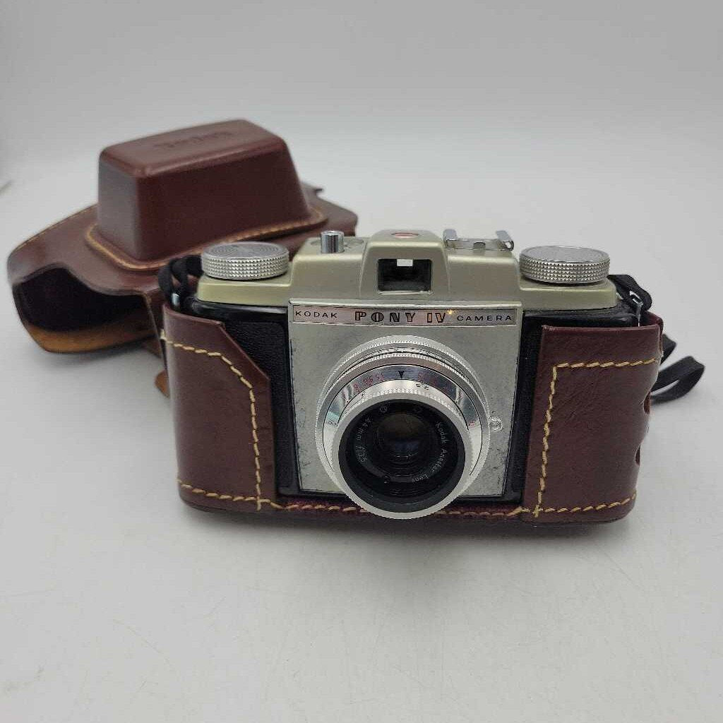 Kodak Pony IV film camera, as found (GBZ)
