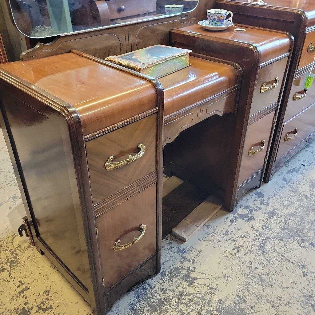 Waterfall style vanity 1930's 40's (NS) 599