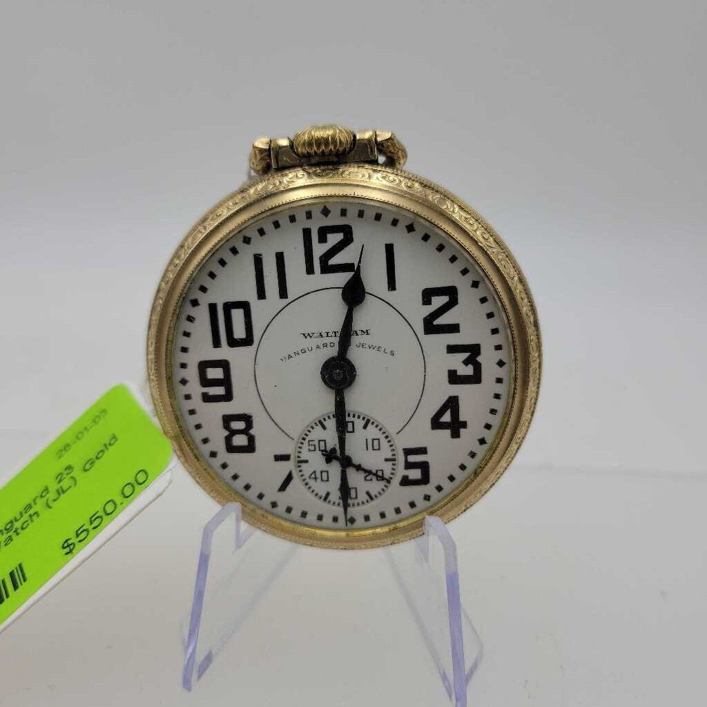 Waltham Vanguard 23 Jewel Pocket Watch (JL)