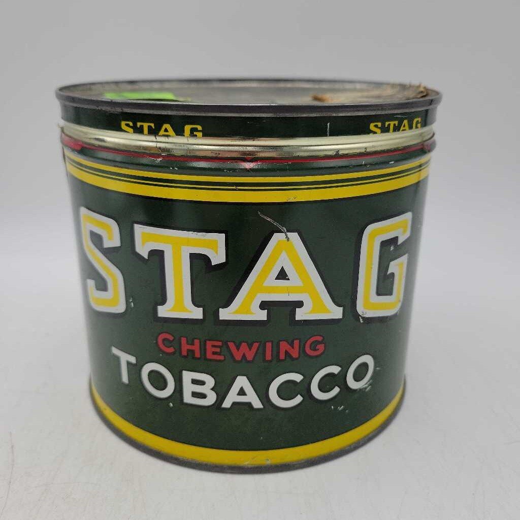 Stag Chewing Tobacco Tin (jas)