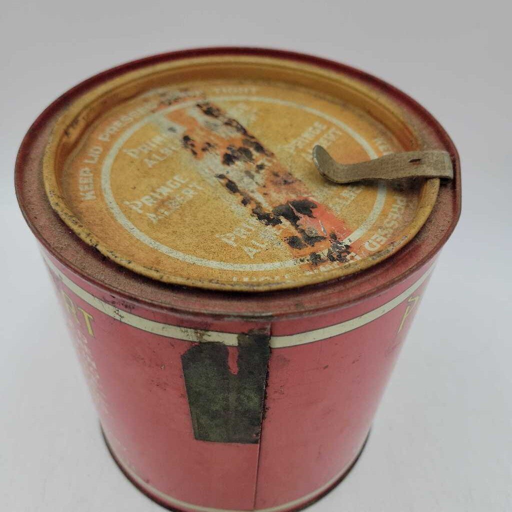 round tobacco tin 4 Vintage Tins, 2oz Round, 1960s VINTAGE ADVERTISING EMPTY CROWN CHEWING