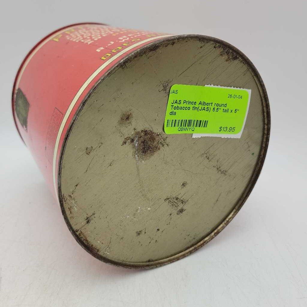 Prince Albert round Tobacco tin(JAS)