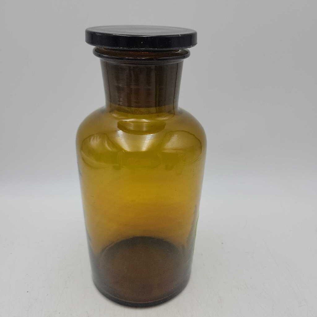 Apothecary Medicine bottle Jar With lid (JAS)