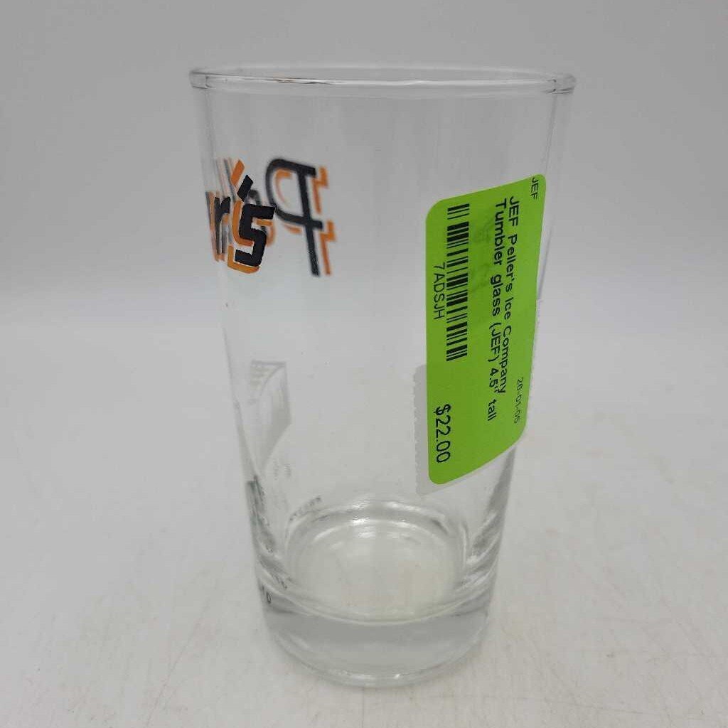 Peller's Ice Company Tumbler glass (JEF)