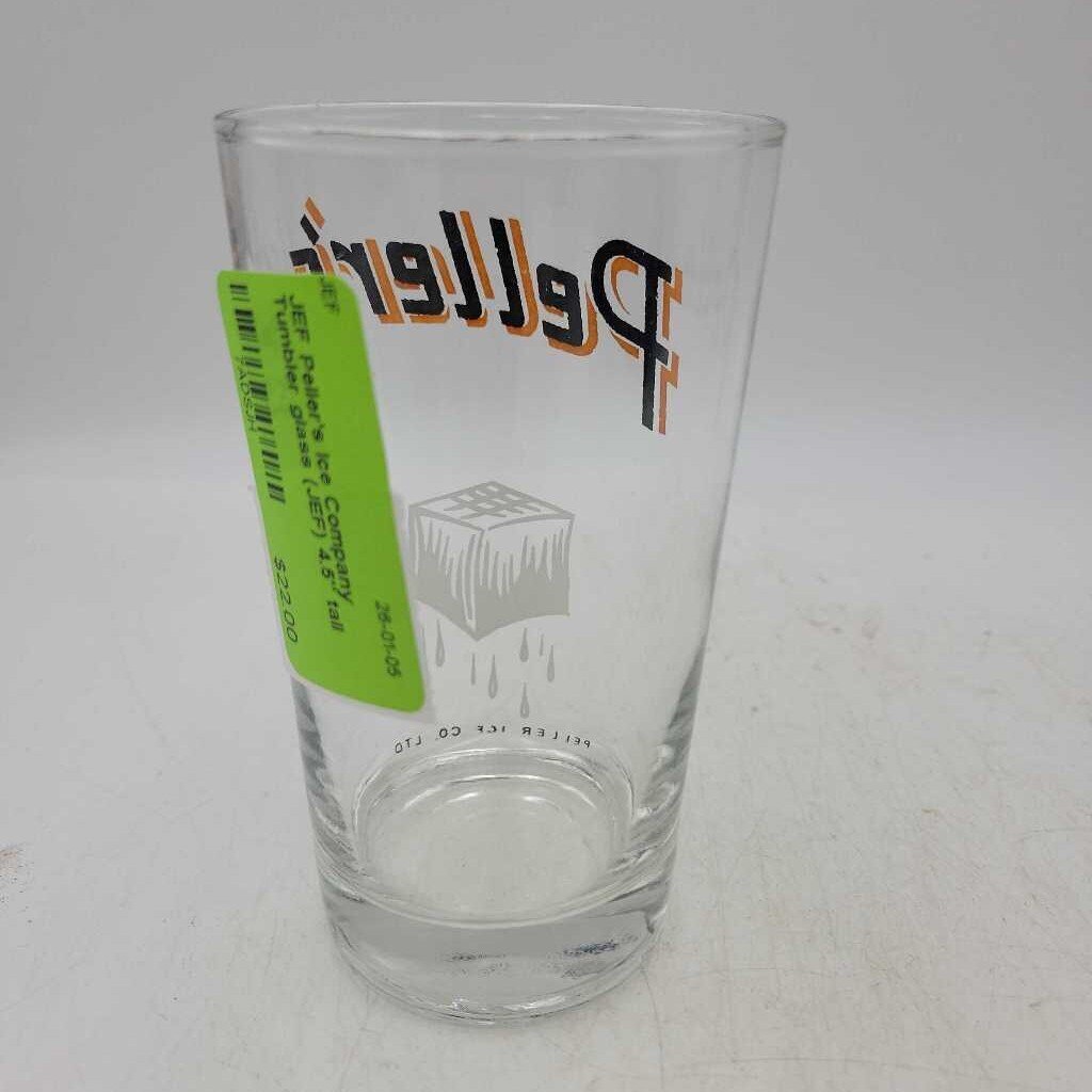Peller's Ice Company Tumbler glass (JEF)