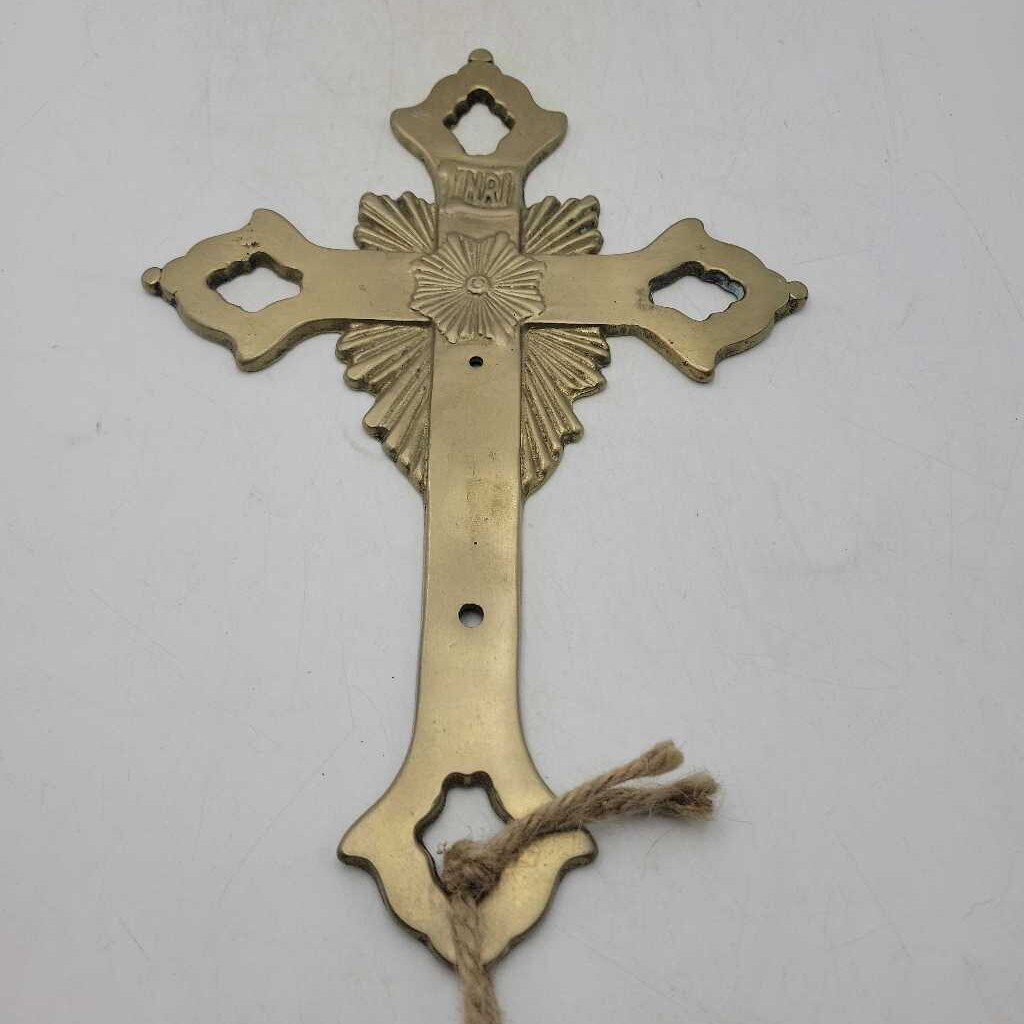 Antique Brass Cross (M2) 2089