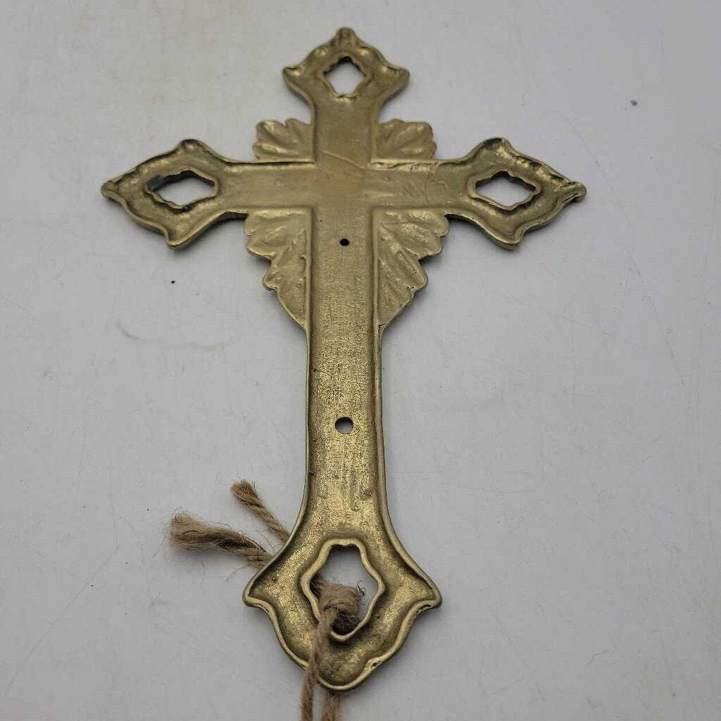 Antique Brass Cross (M2) 2089