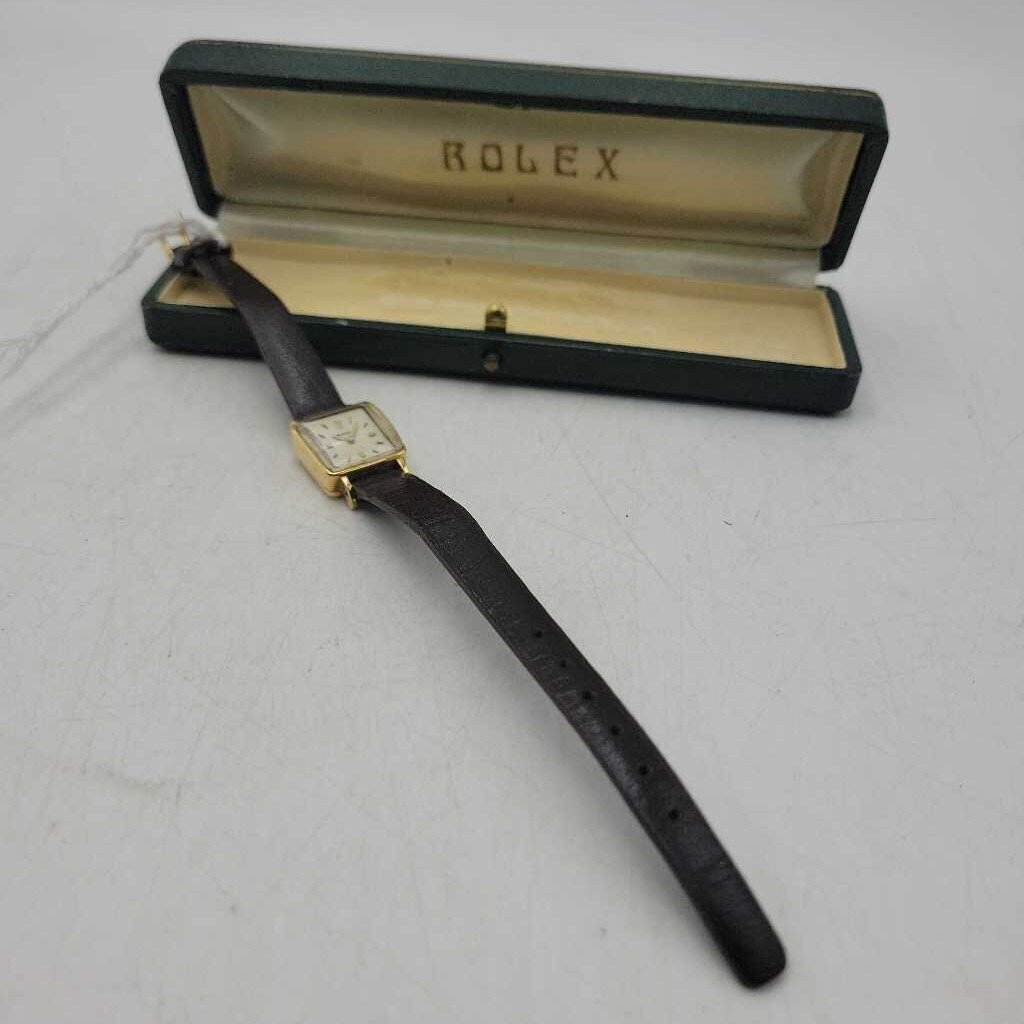 Ladies Solid Gold 18kt. Rolex 31 Victories case model 3568 Watch with case (M2) 31