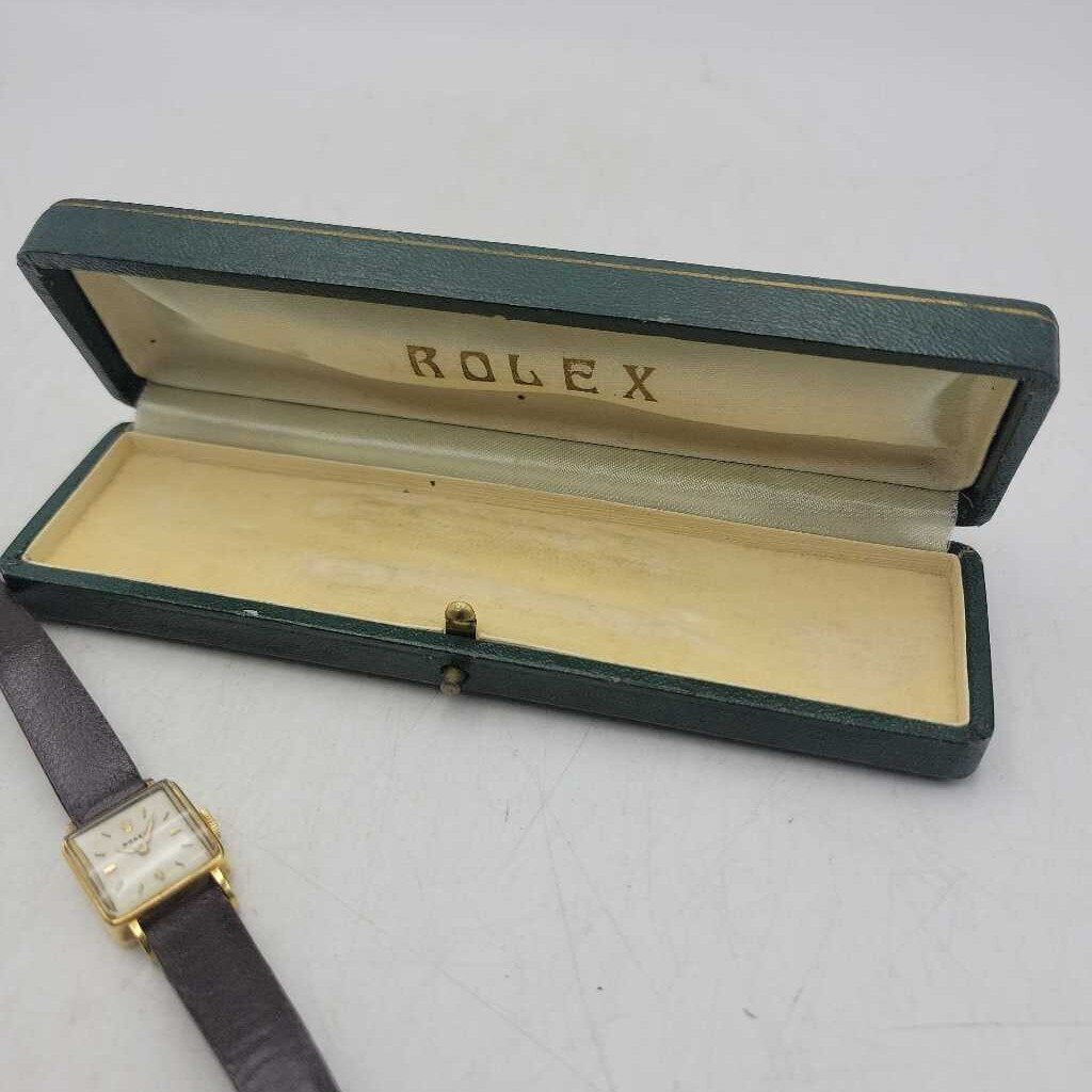 Ladies Solid Gold 18kt. Rolex 31 Victories case model 3568 Watch with case (M2) 31