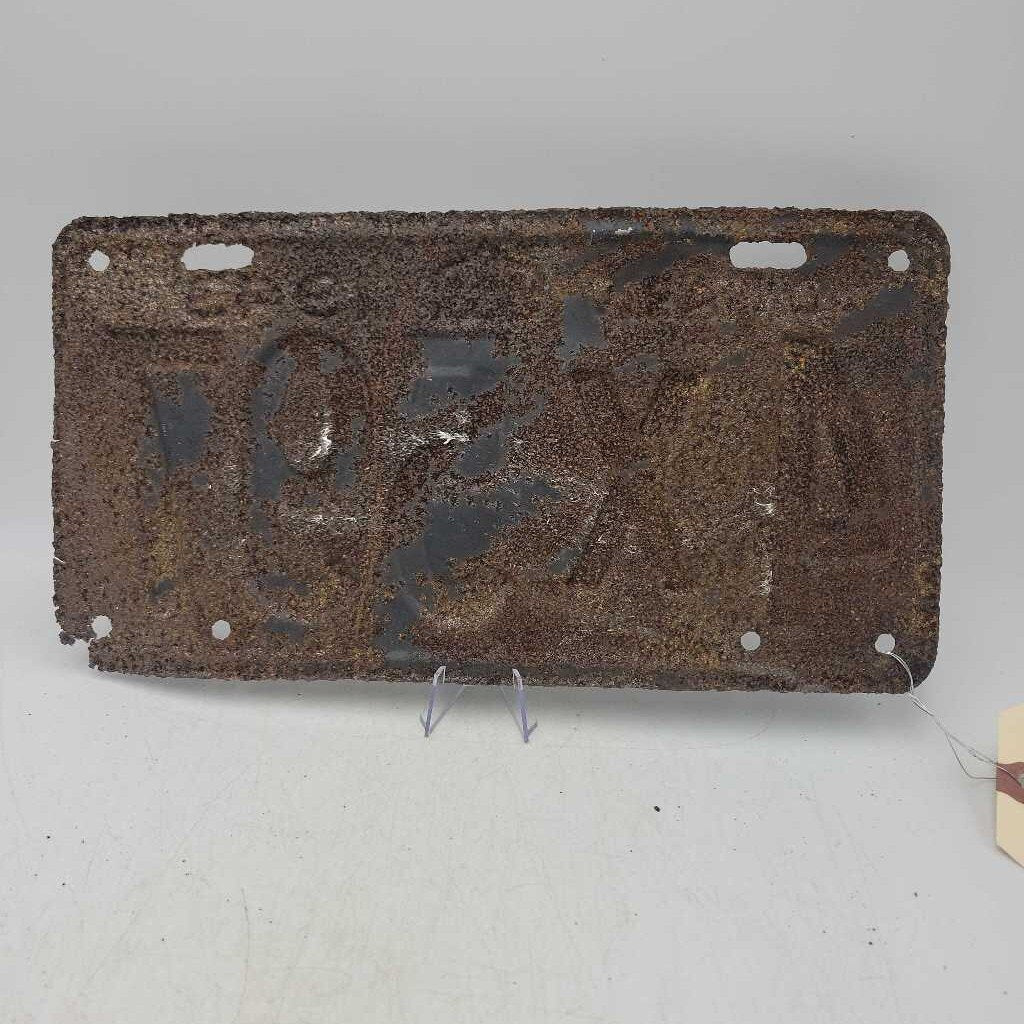 1943 Ontario license Plate (JAS)