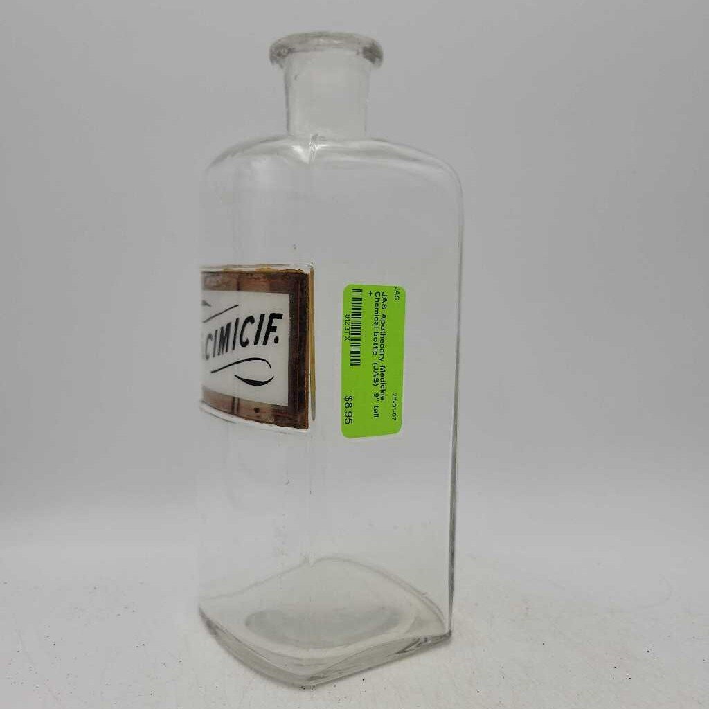 Apothecary Medicine Chemical bottle (JAS)