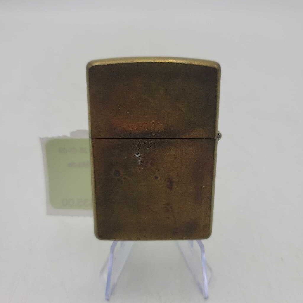 Zippo brass Lighter Made in The USA (BS)