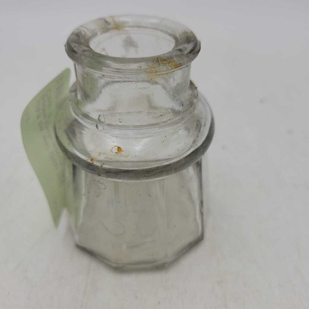 Ink well Glass insert bottle Underwood's (JAS)
