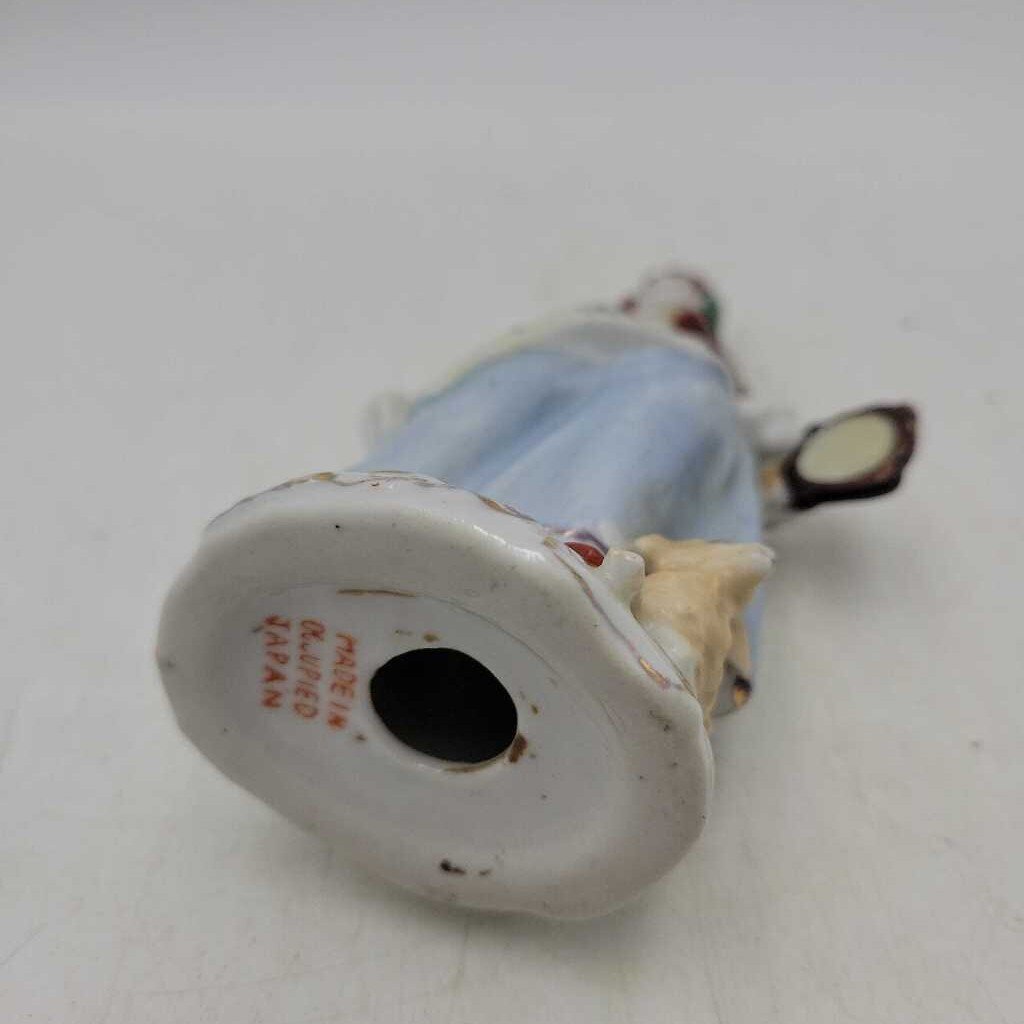 Occupied Japan Lady with lamb OJ figure (JAS)