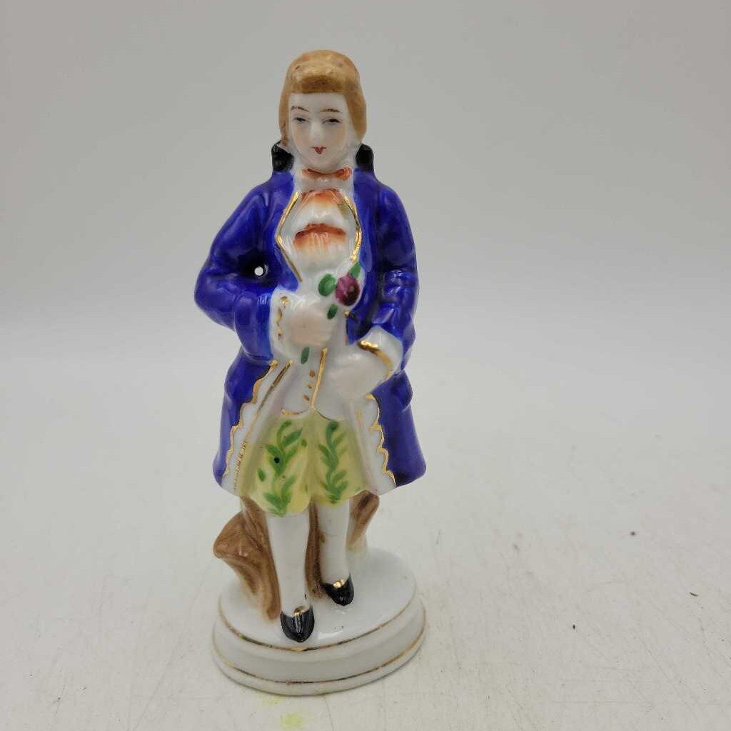 Occupied Japan Victorian Man standing OJ figure (JAS)