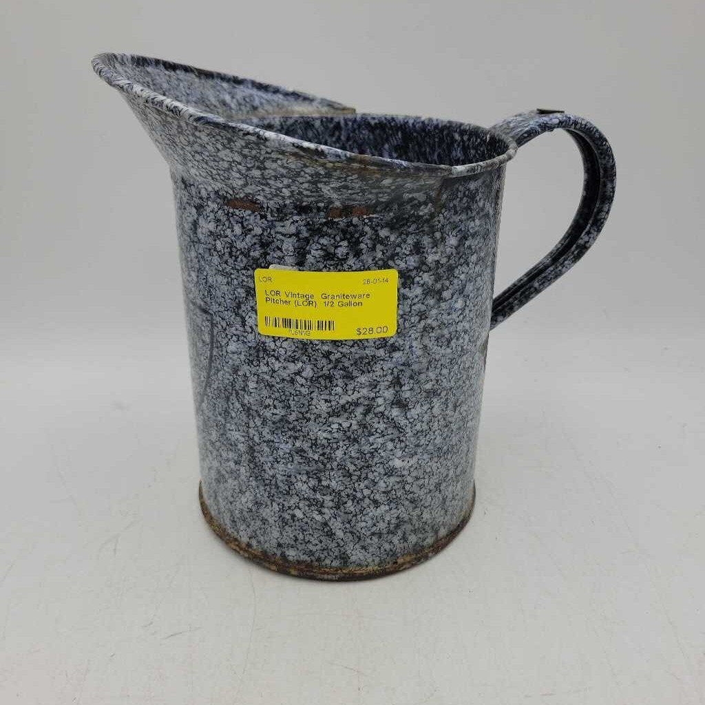 Vintage Graniteware Pitcher (LOR)
