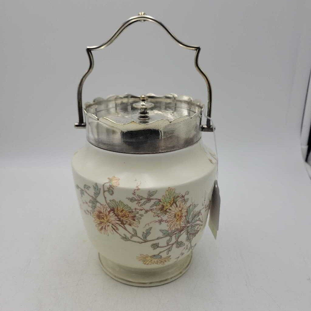 Victorian Biscuit Barrel 10"H (DS) (3548)