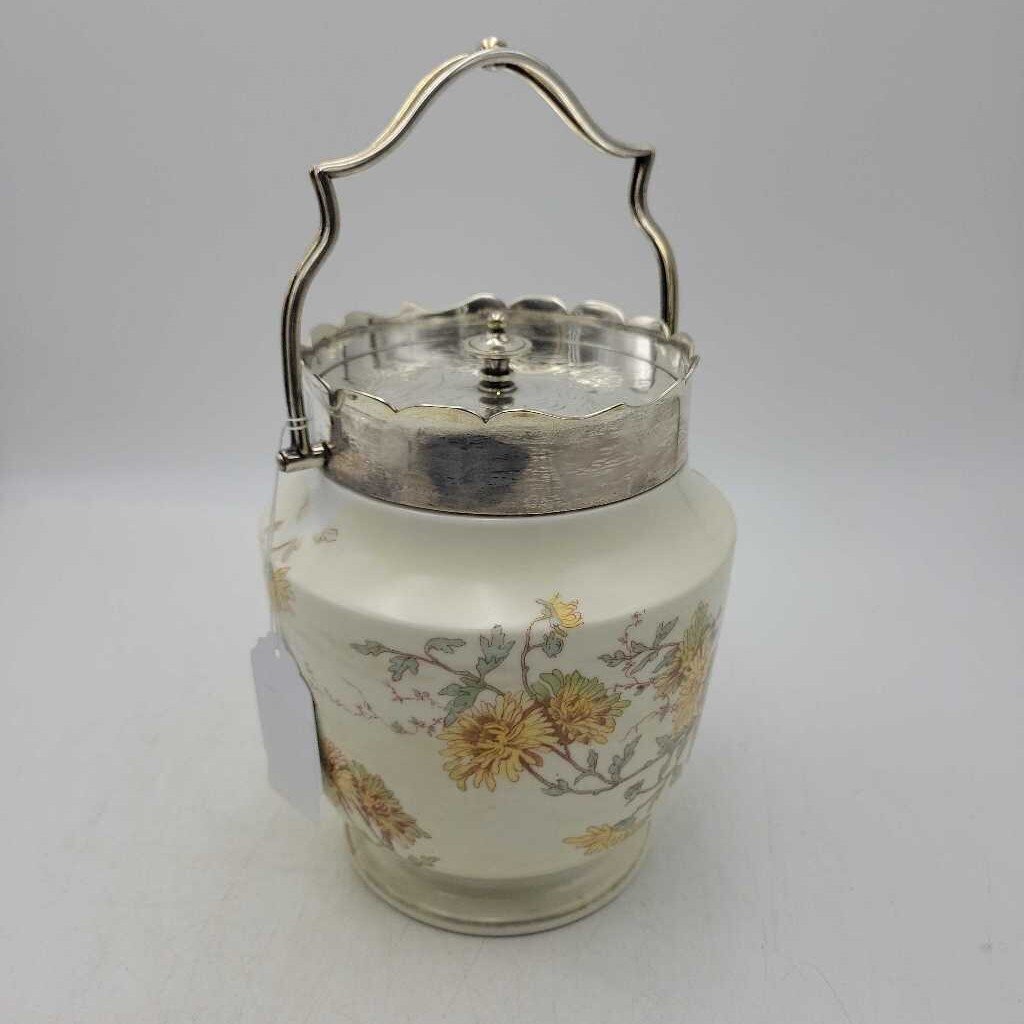 Victorian Biscuit Barrel 10"H (DS) (3548)