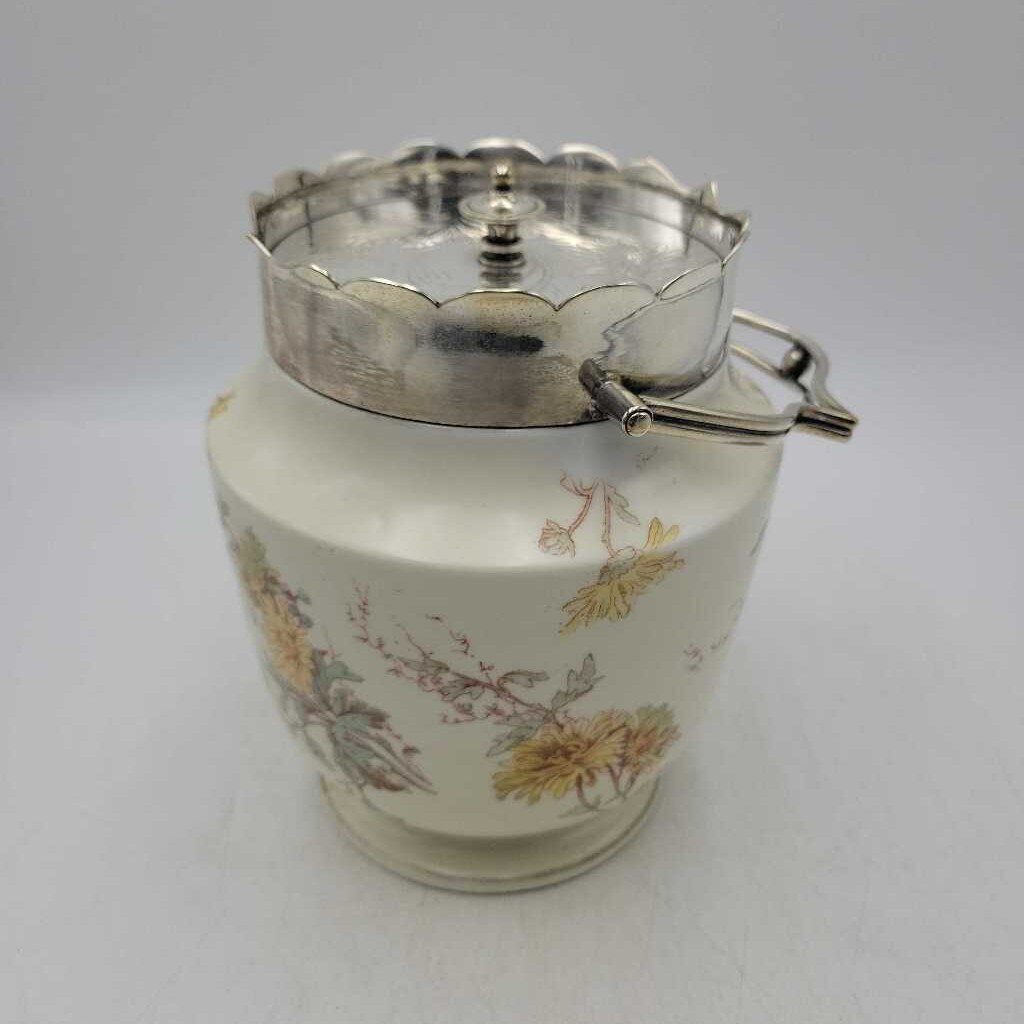 Victorian Biscuit Barrel 10"H (DS) (3548)