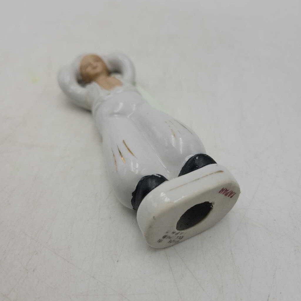 Occupied Japan man with Head Vessel OJ figure (JAS)