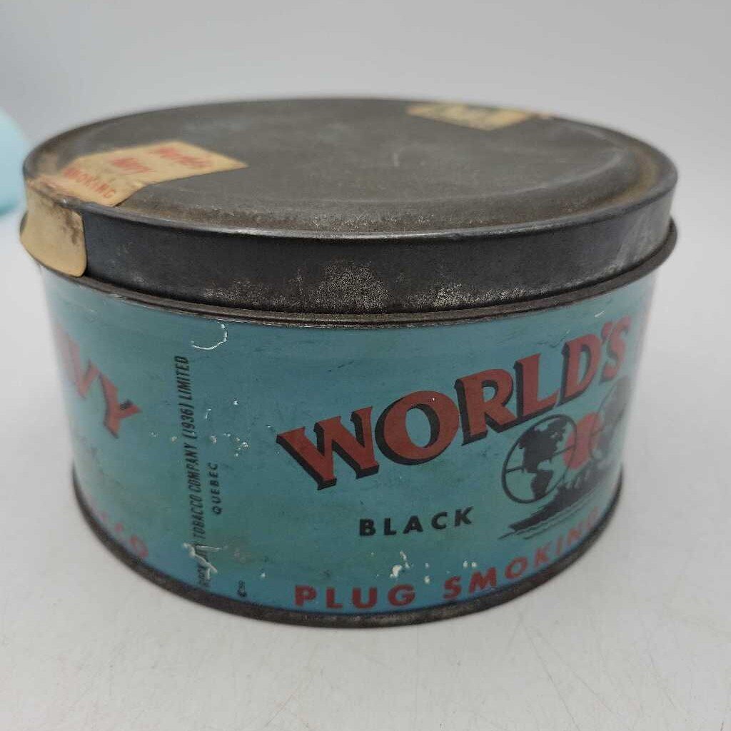 World's Navy Tobacco Tin (jas)