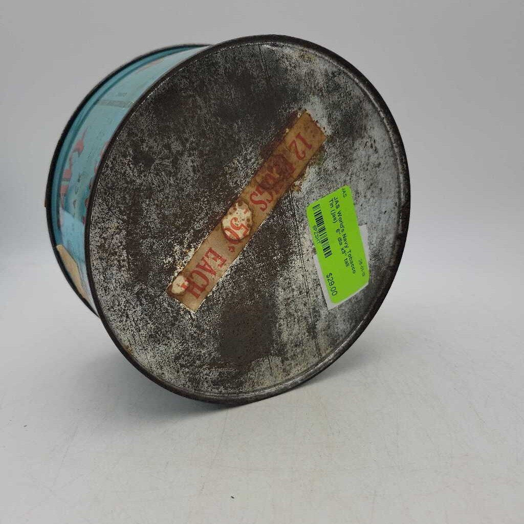 World's Navy Tobacco Tin (jas)