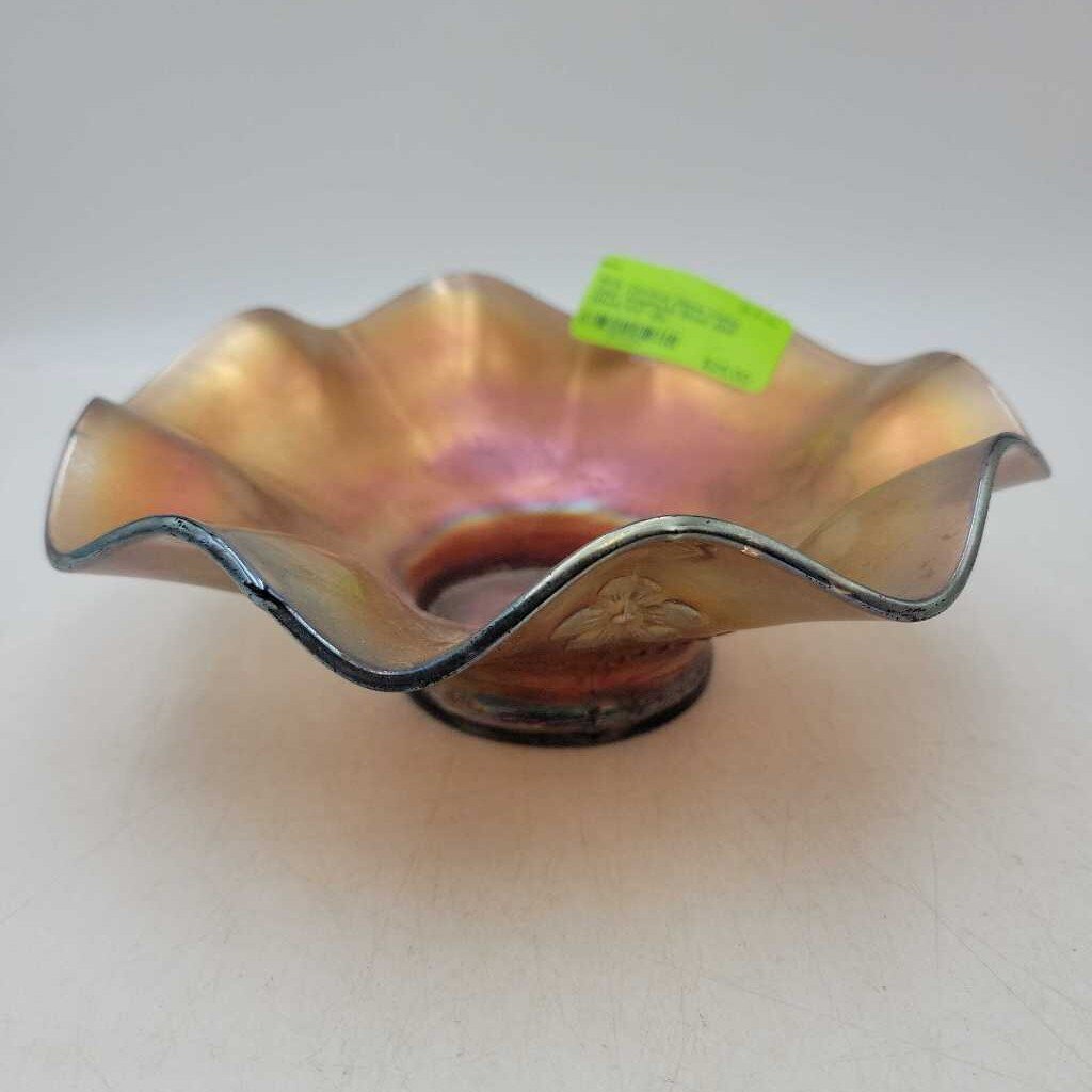 Carnival Glass Daisy Dear Amethyst Bowl dish (RHA)