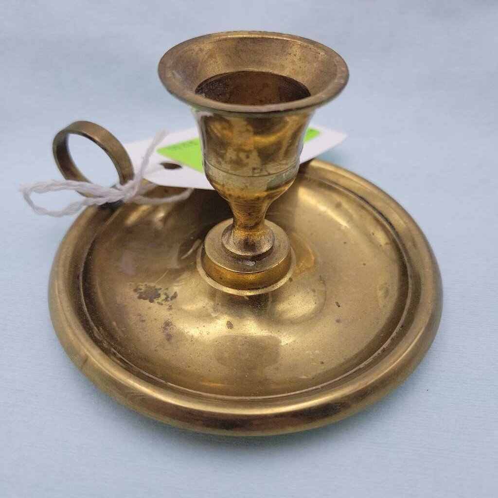 Brass Chamber Candle Holder (1597)
