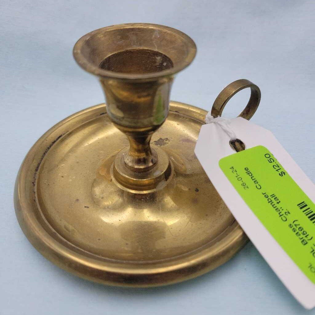 Brass Chamber Candle Holder (1597)