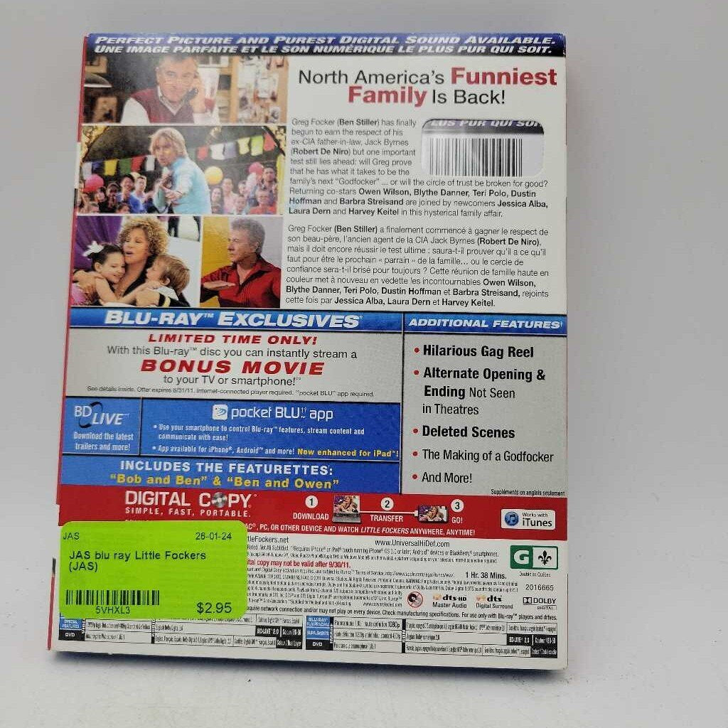 blu ray Little Fockers (JAS)