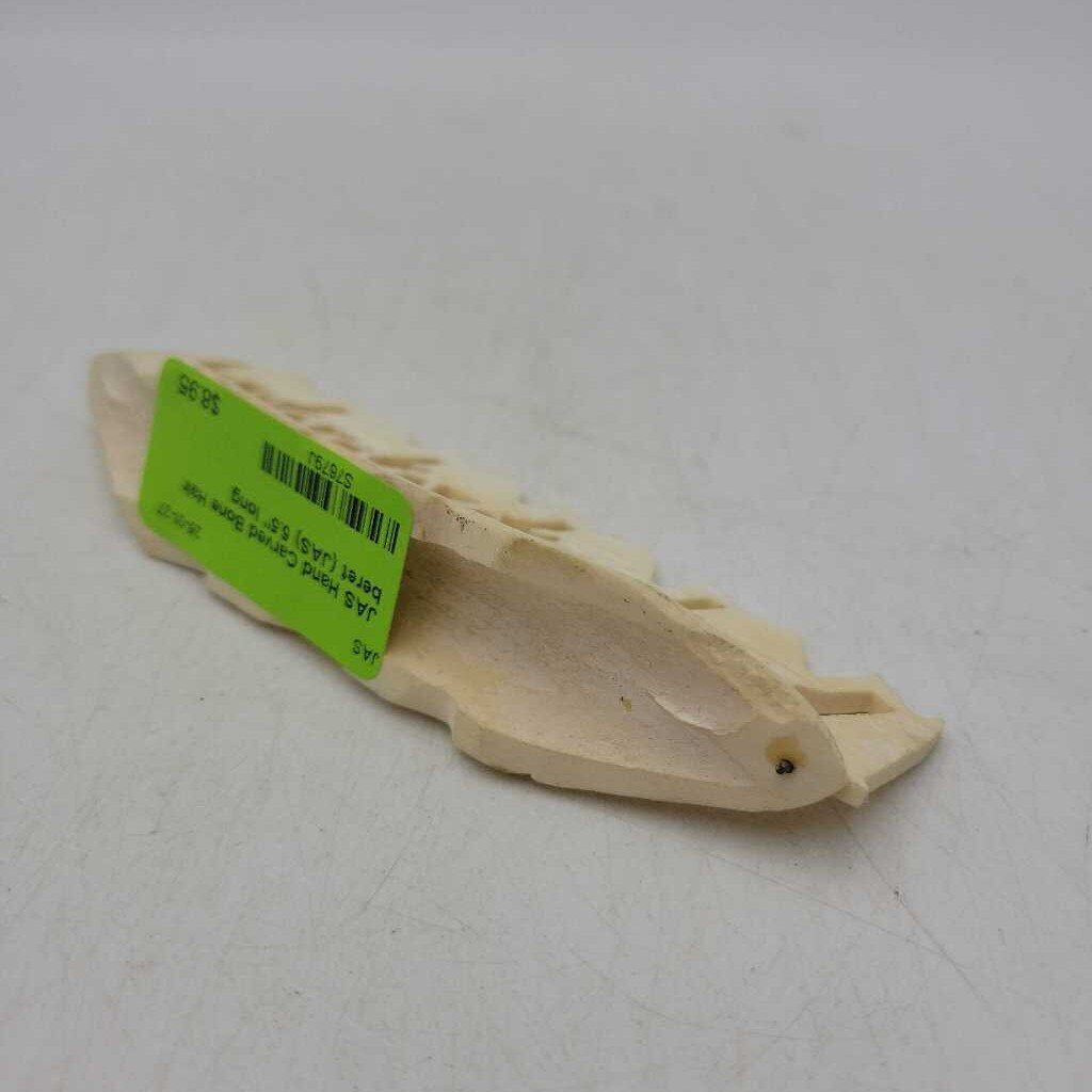 Hand Carved Bone Hair beret (JAS)